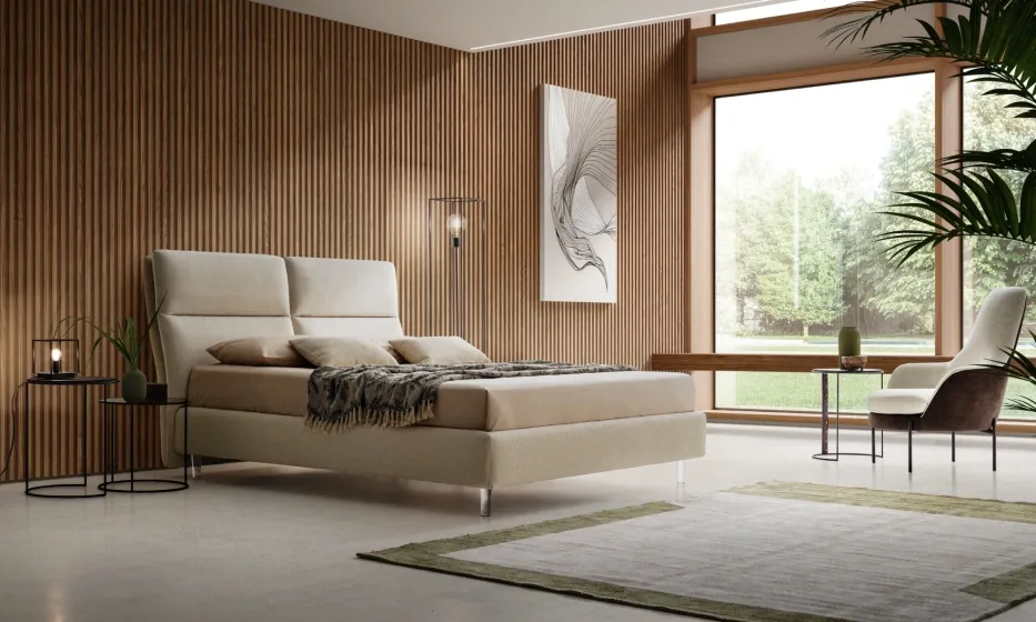 Кровать Le Comfort в интерьере спальни