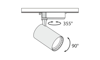 Трековый Светильник Technical Tr003-1-17W3K-B