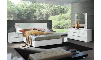 Комплект мебели в спальню Alf Group Asti (Кровать, 2 тумбы, комод).