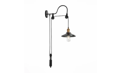 SL270.401.01 Бра ST-Luce Темно-коричневый/Темно-коричневый, Бронза E27 1*60W