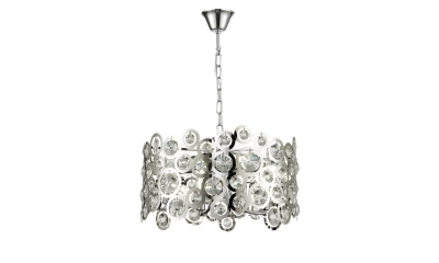 SL1103.103.08 Светильник подвесной ST-Luce Хром/Прозрачный,Хром E14 8*60W