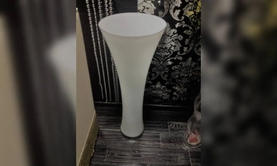 ваза стеклянная