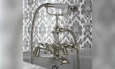 Sbordoni Etruria Смеситель Для Ванны На 2 Отверстия, Цвет Никель