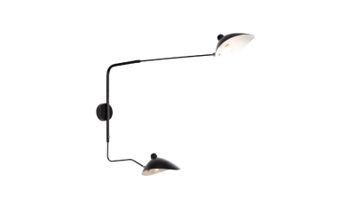 SL305.401.02 Светильник настенный ST-Luce Черный/Черный, Белый E27 2*60W