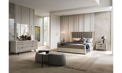 Комплект мебели в спальню Alf Group Jupiter (Кровать 160x200, комод, 2 тумбы)