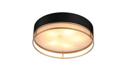 SL1127.432.05 Светильник потолочный ST-Luce Черный, Матовое золото/Белый E27 5*40W