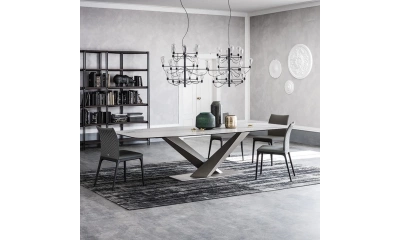Стол обеденный Stratos Keramik Cattelan Italia