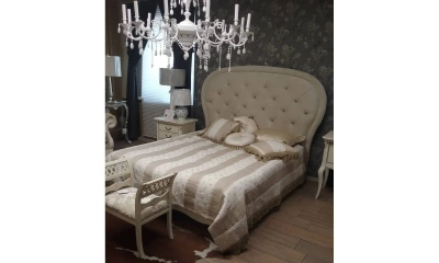Спальня Romantic Gold Кровать С Мягким Изголовьем 160*200