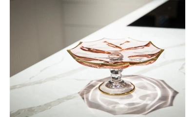 Конфетница VETRERIE DI EMPOLI  ROSA