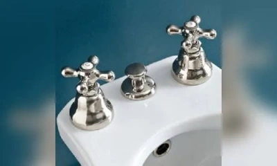 Sbordoni Etruria Смеситель Для Биде На 3 Отверстия, Цвет Никель