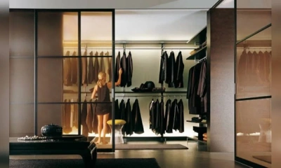 Гардеробная На Каркасе Из Алюминия Или Дуба Dress Bold, Rimadesio