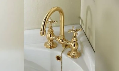 Sbordoni Margherita Смеситель Для Раковины На 2 Отверстия, Цвет Глянцевая Латунь