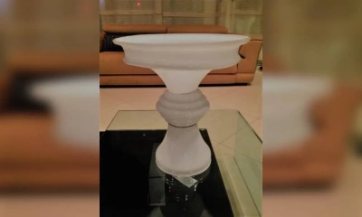 ваза стеклянная