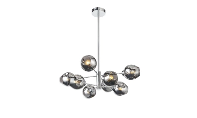 SL1500.103.08 Светильник подвесной ST-Luce Хром/Дымчатый E14 8*40W