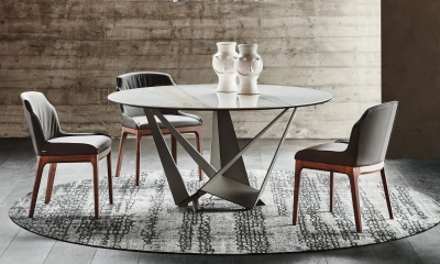 Стол обеденный Skorpio Round Cattelan Italia