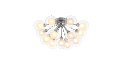 SL431.102.15 Люстра потолочная ST-Luce Хром/Прозрачный, Белый G9 15*5W