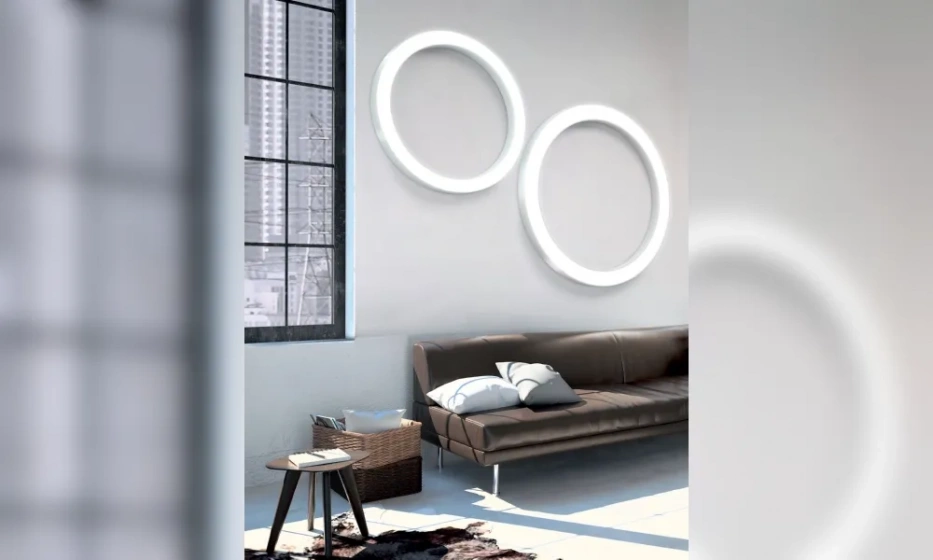 Panzeri Carlo Светильник Silver Ring - фото 1