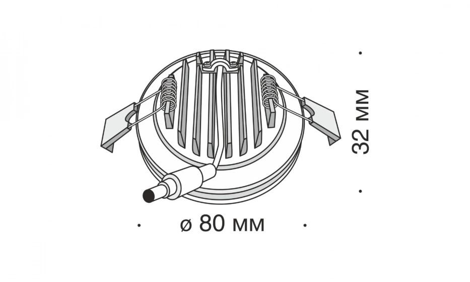 Встраиваемый Светильник Technical Dl303-L7B4K - фото 3