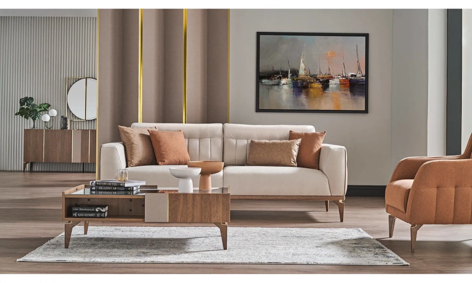 Диван 3Х Местный Likya Turkey 221X94X88 - фото 3