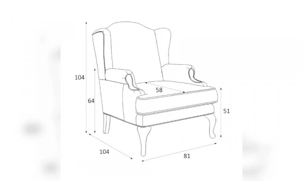 Кресло Kreind Френсис M12-Bn-0385
