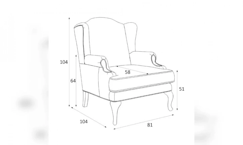 Кресло Kreind Френсис M12-Bn-0363 - фото 2