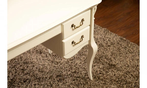 Kreind Кабинетный Стол Широкий Слоновая Кость 152/64/78