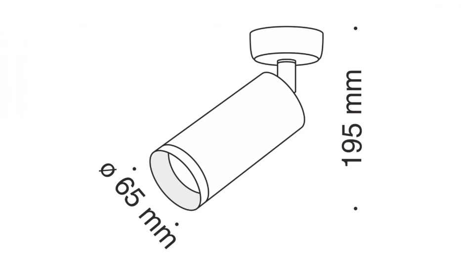 Потолочный Светильник Technical C017Cw-01B - фото 3