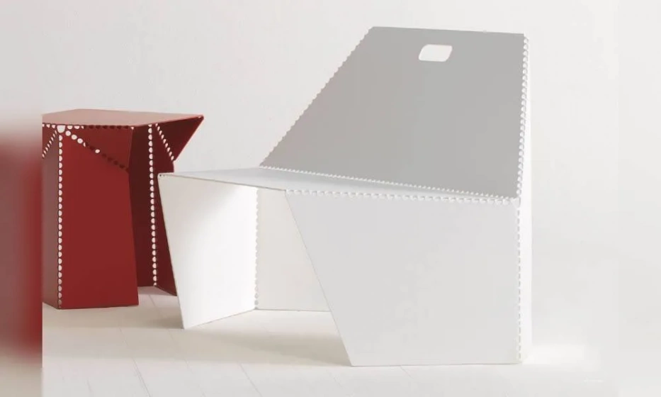 Стул Из Алюминия Bent, Moroso - фото 1