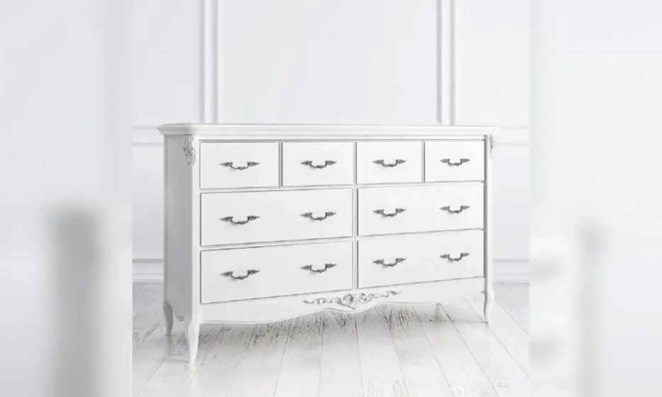 Комод Kreind Silvery Rome Широкий 8 Ящиков S134-K00-S - фото 1