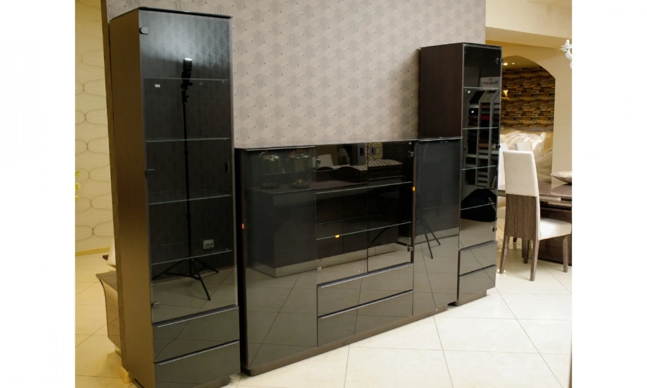 Helvetia Togo Комод 4 Дв. 2 Ящ., Венге - фото 5