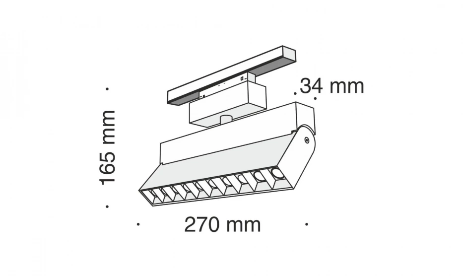 Трековый Светильник Technical Tr015-2-20W3K-B - фото 5
