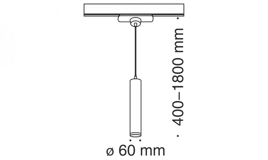 Трековый Светильник Technical Tr008-1-Gu10-B - фото 3