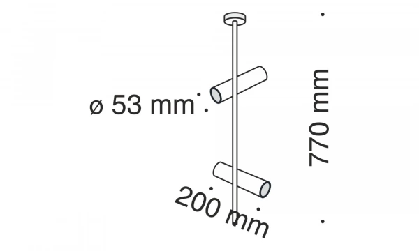 Потолочный Светильник Technical C021Cl-02B