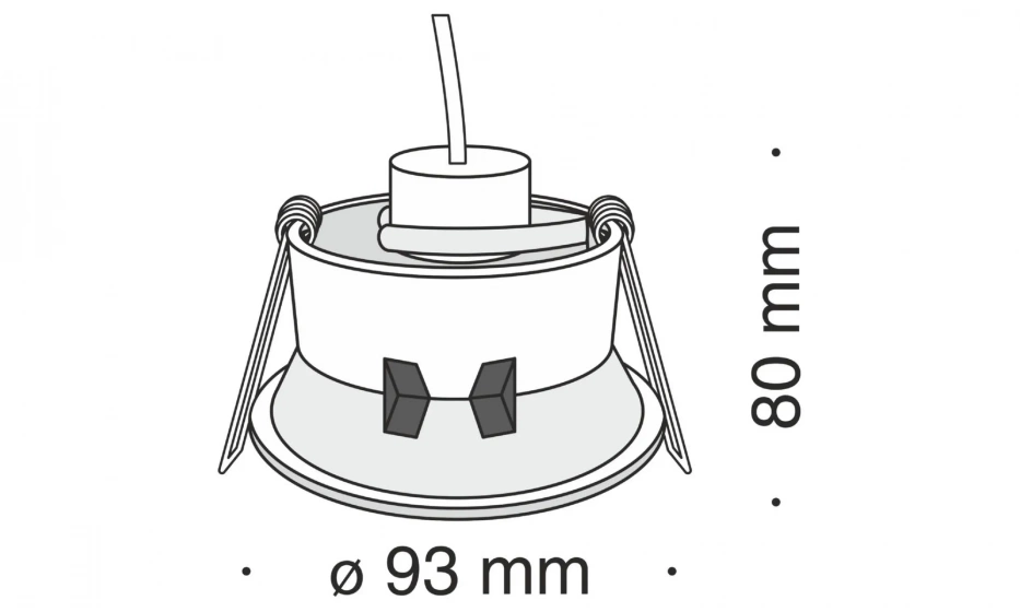 Встраиваемый Светильник Technical Dl028-2-01B - фото 3