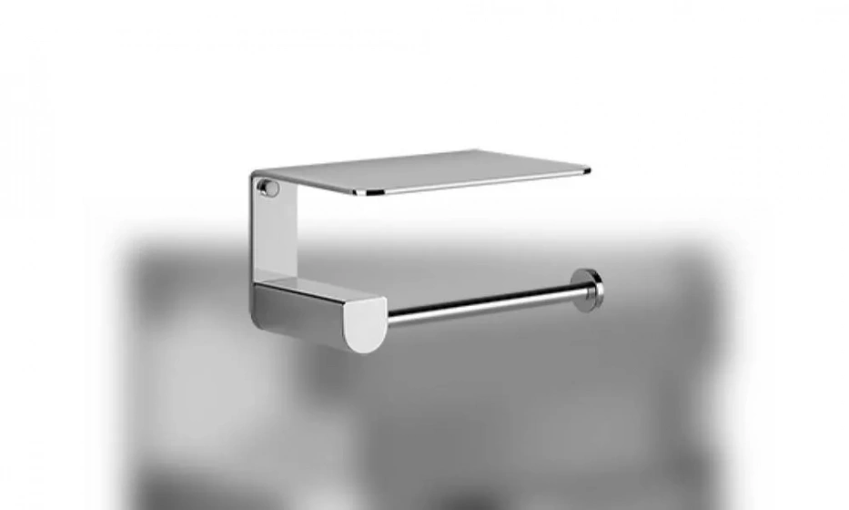 Настенный Держатель Для Туалетной Бумаги С Крышкой Gessi Rilievo Accessori - фото 1