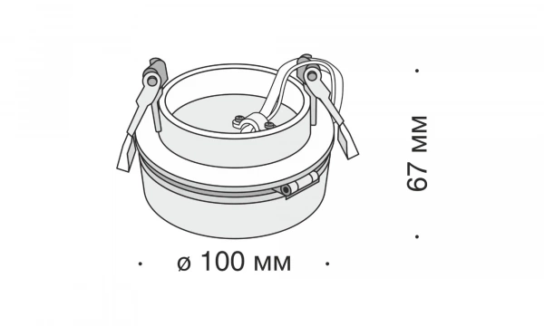 Встраиваемый Светильник Technical Dl2003-L12W4K
