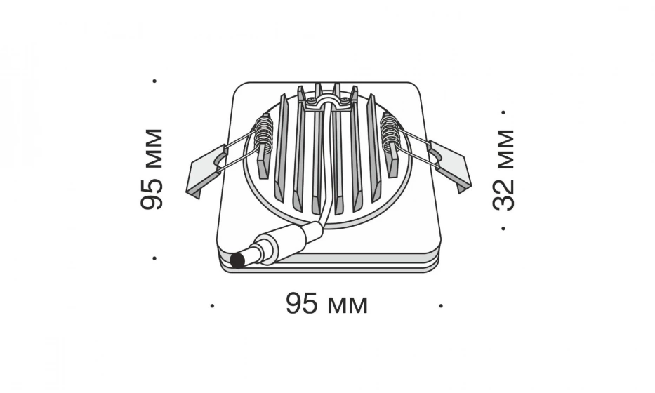 Встраиваемый Светильник Technical Dl303-L12W - фото 3