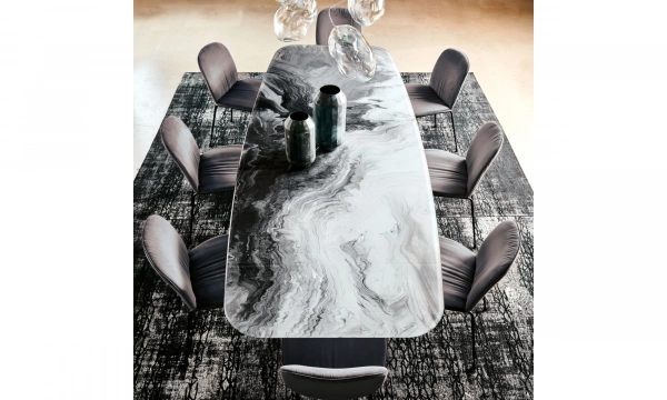 Стол обеденный Stratos Crystalart Cattelan Italia