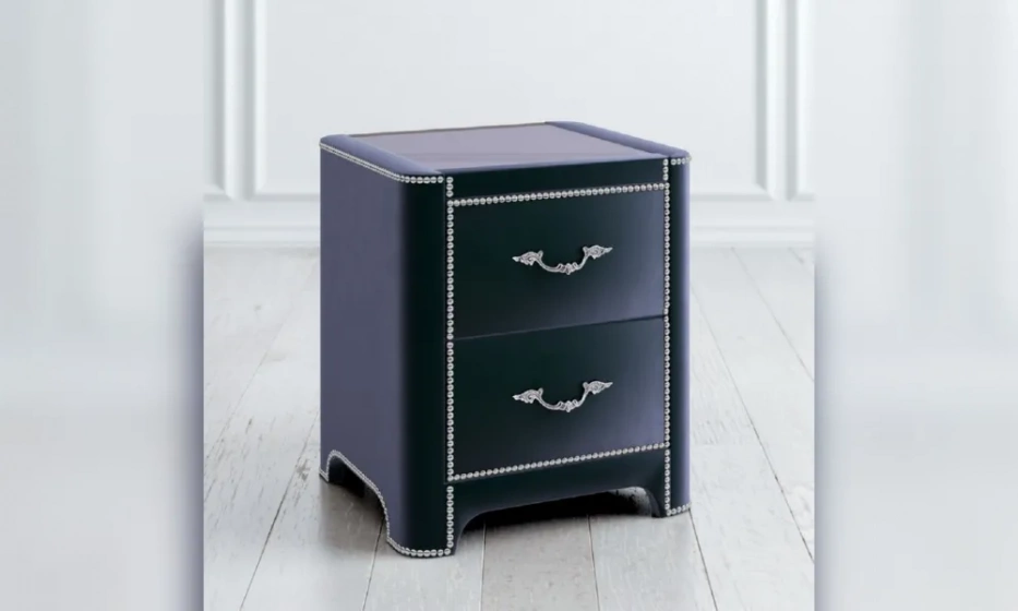 Прикроватная Мягкая Тумба 2 Ящика T109-Ns-B18 - фото 1