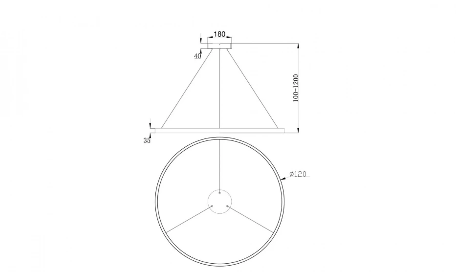 Подвесной Светильник Technical Mod058Pl-L65Bs4K - фото 6