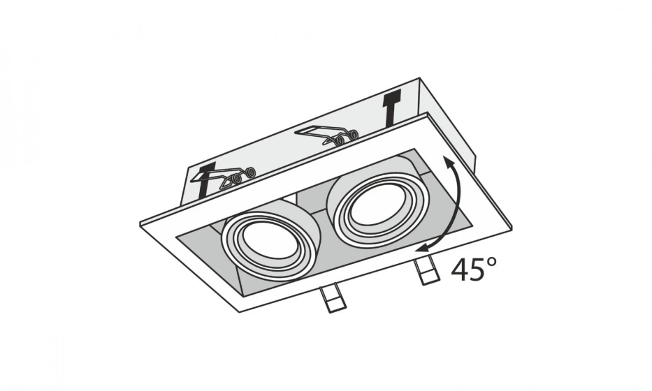Встраиваемый Светильник Technical Dl008-2-02-W - фото 5