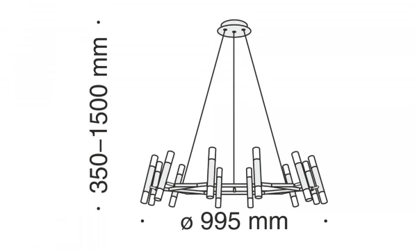 Подвесной Светильник Technical Mod031Pl-24B