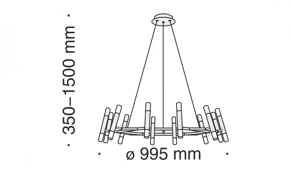 Подвесной Светильник Technical Mod031Pl-24B - фото 3