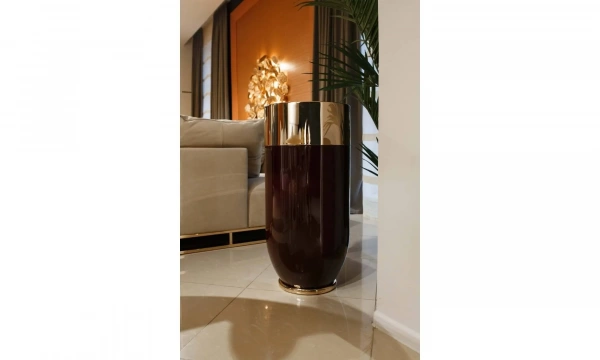 LONGHI кашпо GUDWIN d.40 h. 86 Rosa L.Lac.P