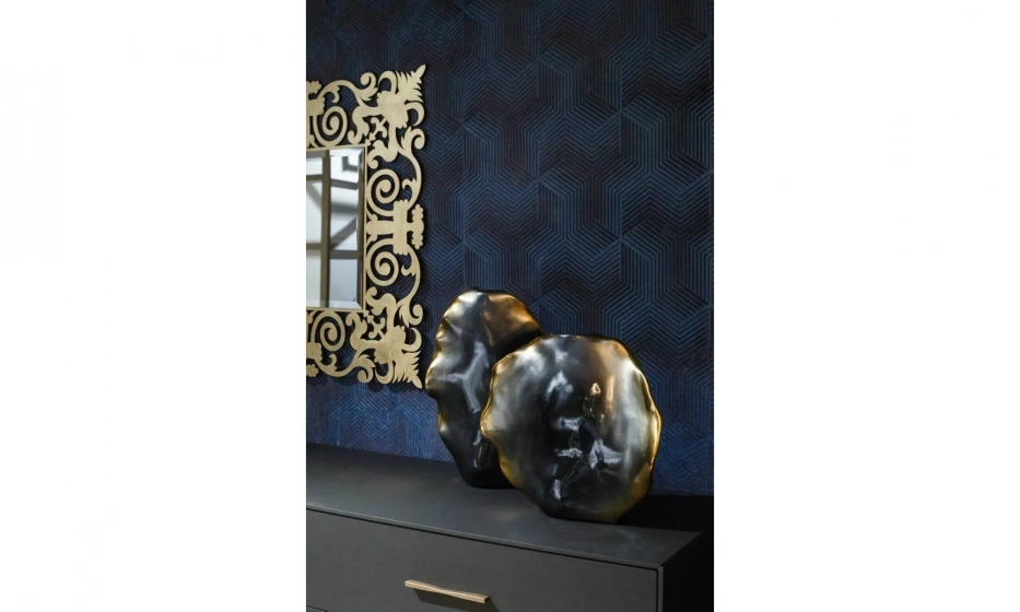 SMANIA ваза NIVES LOW rame anticato - фото 1