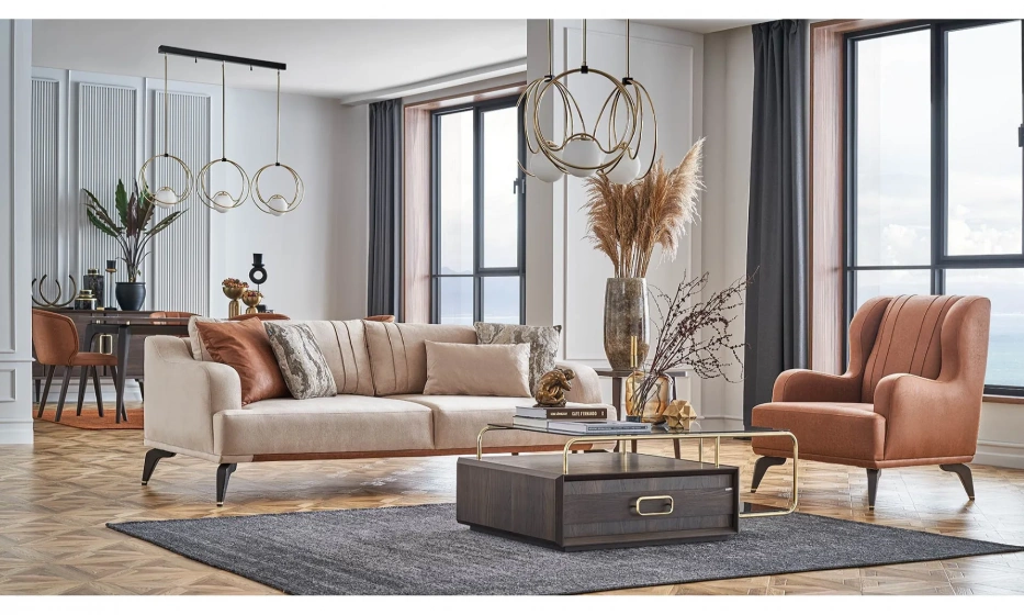 Диван 3Х Местный Venera Turkey 22X10X9 - фото 3