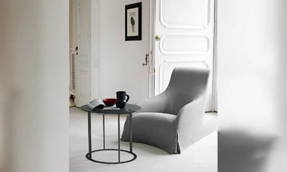 Журнальный Круглый Столик Pathos, Maxalto - фото 1