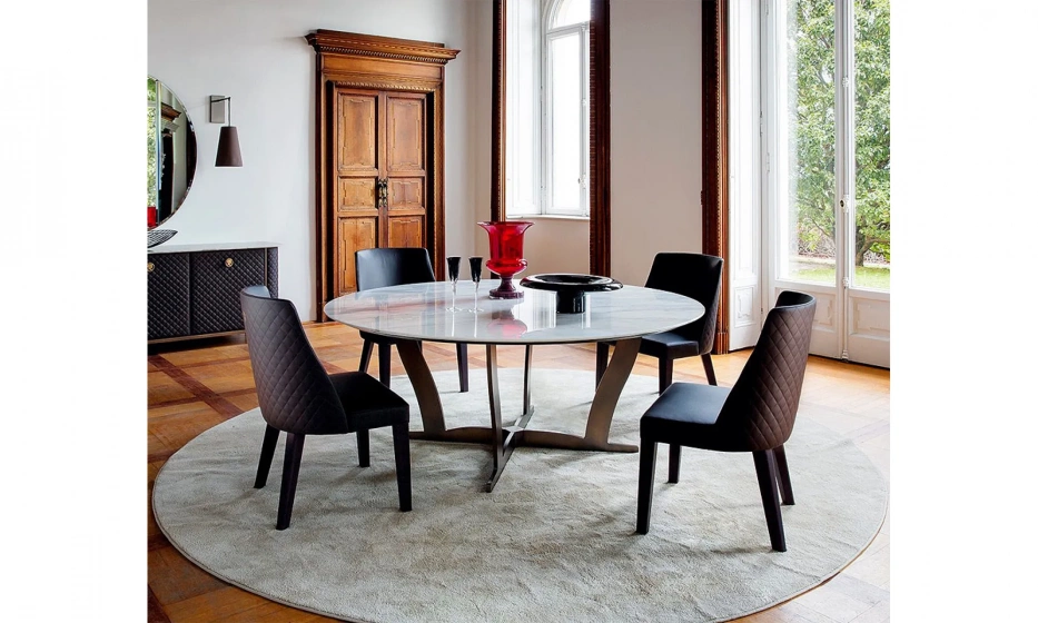 Стол обеденный 180x180 Bogart Alberta Salotti - фото 1