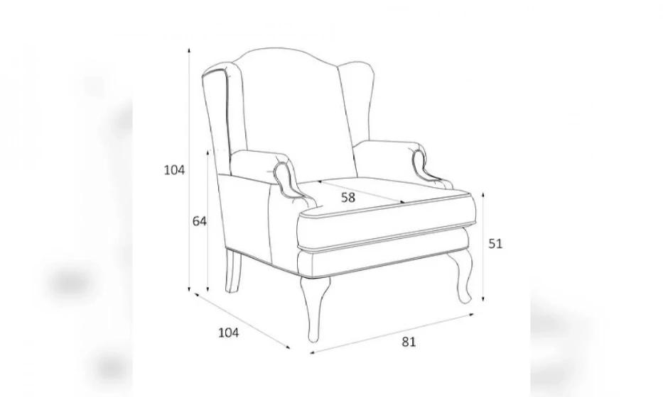 Кресло Kreind Френсис M12-Bn-0412 - фото 2