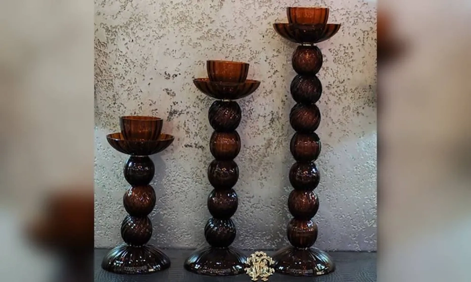 Подсвечник Giove D16 H43 - фото 6